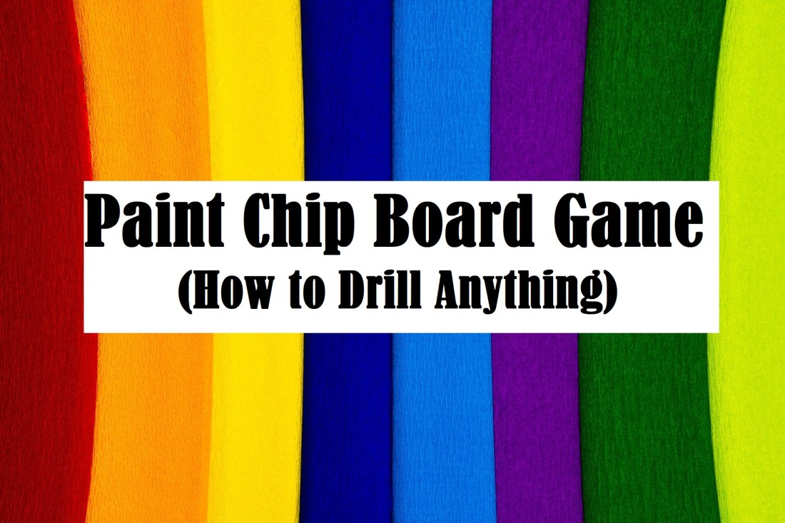 Paint Chip Board Game